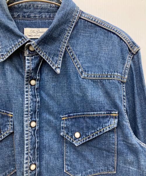 REMI RELIEF（レミレリーフ）REMI RELIEF (レミレリーフ) ウエスタンデニムシャツ ブルー サイズ:Mの古着・服飾アイテム