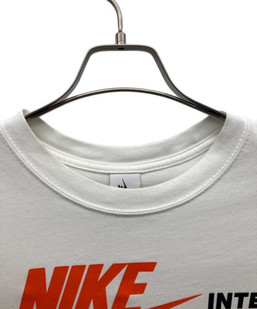 NIKE（ナイキ）NIKE (ナイキ) stussy (ステューシー) NIKE × STUSSYプリントTシャツ ホワイト サイズ:Mの古着・服飾アイテム