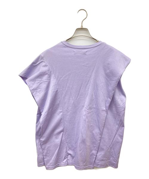 Ujoh（ウジョー）Ujoh (ウジョー) ノースリーブカットソー パープル サイズ:2の古着・服飾アイテム