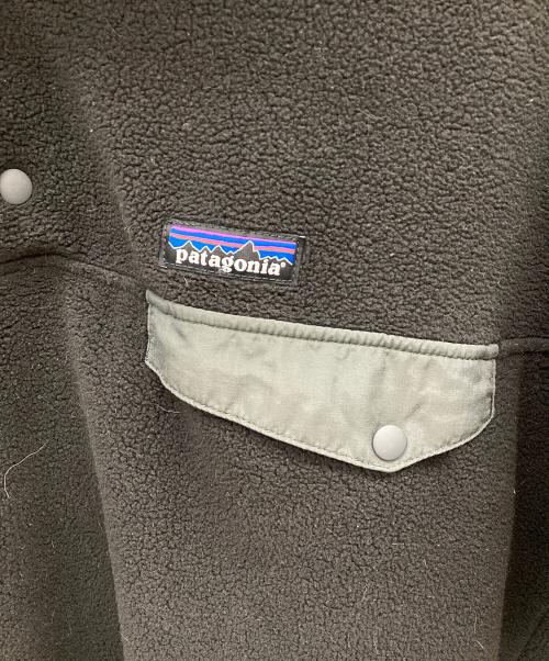 Patagonia（パタゴニア）Patagonia (パタゴニア) シンチラ・スナップT・プルオーバー ブラック サイズ:Mの古着・服飾アイテム