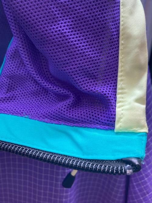 NIKE ACG（ナイキエーシージー）NIKE ACG (ナイキエージーシー) WOVEN HOOD ANORAK JACKET/アノラックパーカー/アノラックジャケット/ パープル サイズ:Lの古着・服飾アイテム