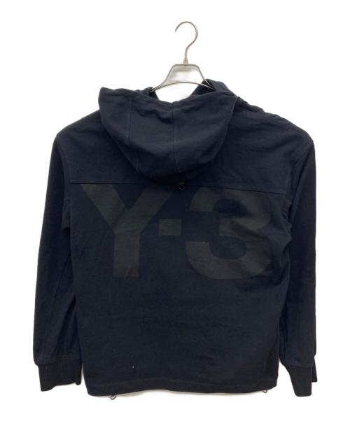 Y-3（ワイスリー）Y-3 (ワイスリー) M CLASSIC HEAVY PIQUE HOODIE/パーカー/エムクラシックヘビーピケフーディー ブラック サイズ:Sの古着・服飾アイテム