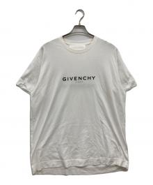 GIVENCHY（ジバンシィ）の古着「リバースTシャツ/両面ロゴオーバーサイズTシャツ/BM71533Y6B 初期」｜ホワイト
