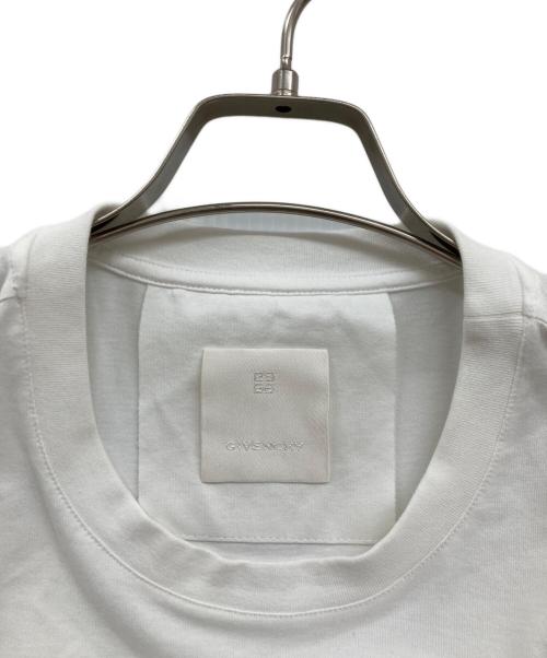 GIVENCHY（ジバンシィ）GIVENCHY (ジバンシィ) リバースTシャツ/両面ロゴオーバーサイズTシャツ/BM71533Y6B 初期 ホワイト サイズ:Sの古着・服飾アイテム
