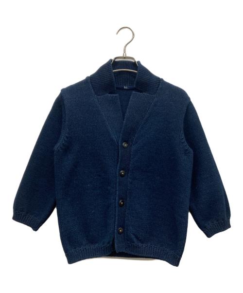 45R（フォーティファイブ・アール）45R (フォーティファイブ・アール) コットンカーディガン インディゴブルー サイズ:2の古着・服飾アイテム