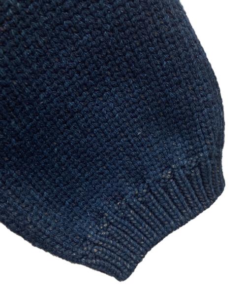 45R（フォーティファイブ・アール）45R (フォーティファイブ・アール) コットンカーディガン インディゴブルー サイズ:2の古着・服飾アイテム