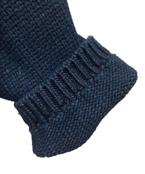 45R（フォーティファイブ・アール）45R (フォーティファイブ・アール) コットンカーディガン インディゴブルー サイズ:2の古着・服飾アイテム