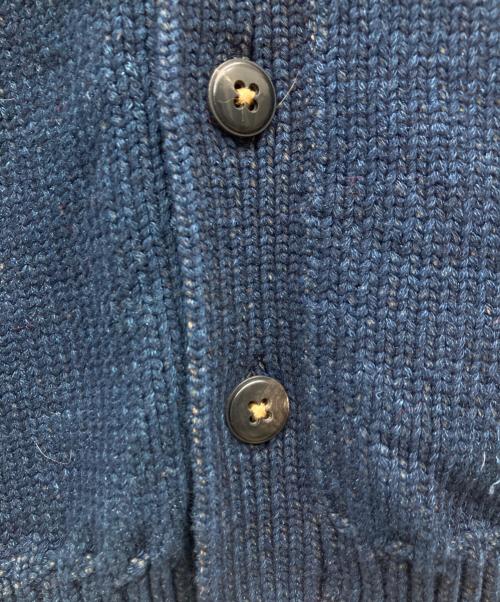 45R（フォーティファイブ・アール）45R (フォーティファイブ・アール) コットンカーディガン インディゴブルー サイズ:2の古着・服飾アイテム