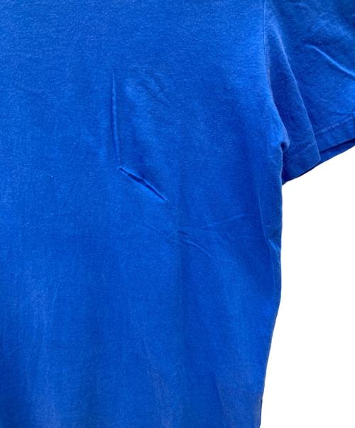 Maison Margiela 10（メゾンマルジェラ 10）Maison Margiela 10 (メゾンマルジェラ 10) プレーンTシャツ ブルー サイズ:46の古着・服飾アイテム