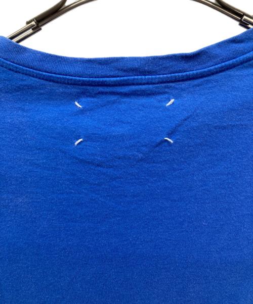Maison Margiela 10（メゾンマルジェラ 10）Maison Margiela 10 (メゾンマルジェラ 10) プレーンTシャツ ブルー サイズ:46の古着・服飾アイテム