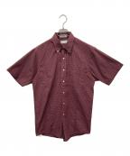 VAN HEUSENヴァンヒューセン/バンヒューゼン）の古着「チェックシャツ」｜レッド