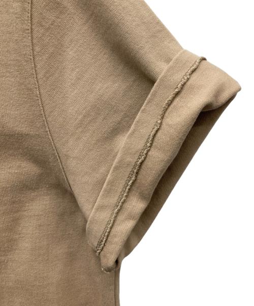 A.P.C.（アーペーセー）A.P.C. (アーペーセー) ヘビーオンスTシャツ ベージュ サイズ:Mの古着・服飾アイテム