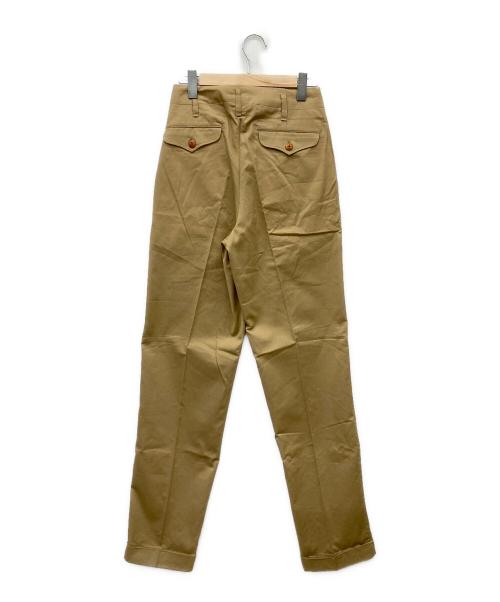 dezert（デザート）dezert (デザート) ツータックパンツ/90’S前後 /OLD dezert ベージュ サイズ:XSの古着・服飾アイテム