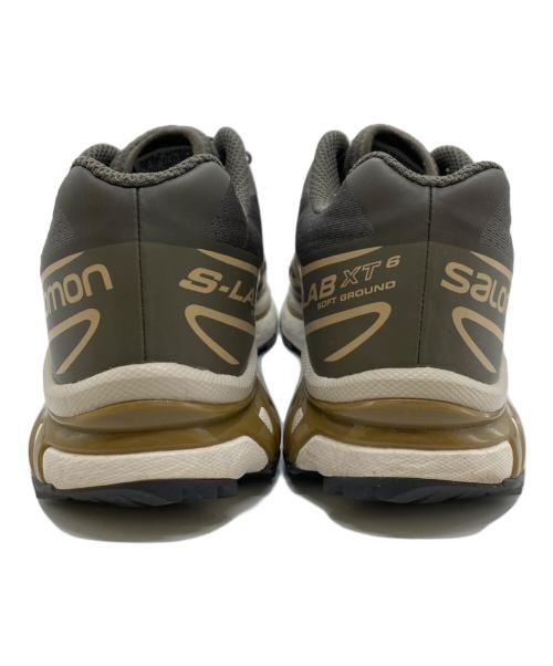 SALOMON（サロモン）SALOMON (サロモン) XT-6 low/ベルーガ/ダルゴールド/ローカットスニーカー グレー サイズ:26.5cmの古着・服飾アイテム
