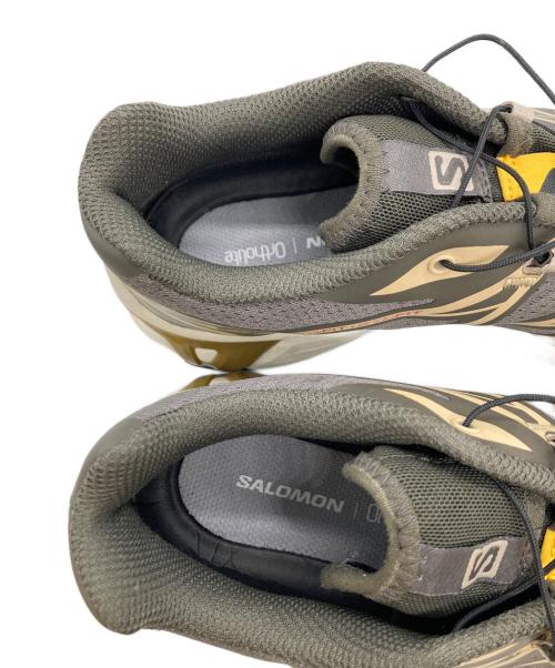 SALOMON（サロモン）SALOMON (サロモン) XT-6 low/ベルーガ/ダルゴールド/ローカットスニーカー グレー サイズ:26.5cmの古着・服飾アイテム