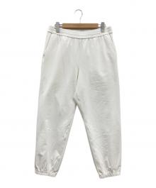 DAIWA PIER39（ダイワ ピア39）の古着「Tech Flex Jersey Pants/テックフレックスジャージーパンツ/スウェットパンツ/ベーシックニットパンツ」｜ホワイト