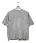 ENNOYエンノイ）の古着「23SSラバーロゴTシャツ」｜グレー