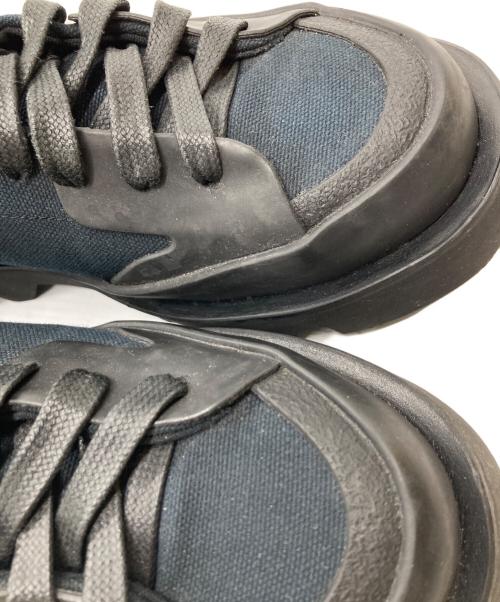 GIVENCHY（ジバンシィ）GIVENCHY (ジバンシィ) CLAPHAM CANVAS LOW-TOP/クラップハン キャンバス ロ－トップ/ローカットスニーカー/厚底スニーカー ブラック サイズ:39の古着・服飾アイテム