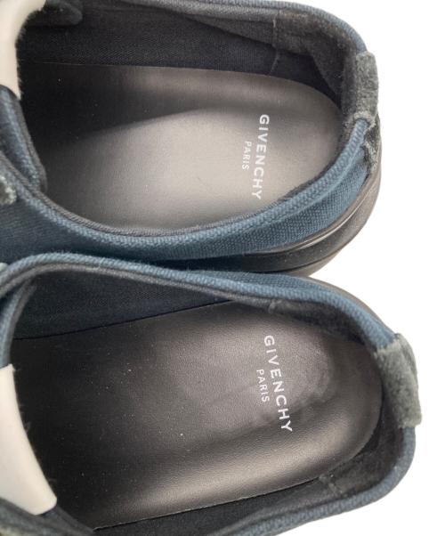 GIVENCHY（ジバンシィ）GIVENCHY (ジバンシィ) CLAPHAM CANVAS LOW-TOP/クラップハン キャンバス ロ－トップ/ローカットスニーカー/厚底スニーカー ブラック サイズ:39の古着・服飾アイテム