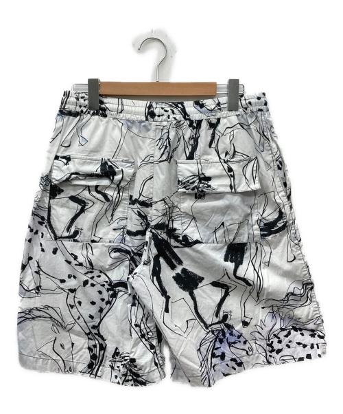 STELLA McCARTNEY（ステラマッカートニー）STELLA McCARTNEY (ステラマッカートニー) 総柄ショートパンツ ホワイト サイズ:Mの古着・服飾アイテム