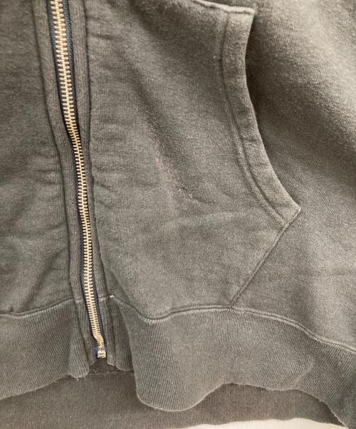 HUMAN MADE（ヒューマンメイド）HUMAN MADE (ヒューマンメイド) LOGO ZIP HOODIE/ジップパーカー/ロゴパーカー グレー サイズ:Xlの古着・服飾アイテム
