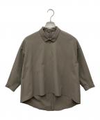 NO CONTROL AIRノーコントロールエアー）の古着「ストレッチ マット タイプライター 襟付き プルオーバー/NC0507PO」｜グレー