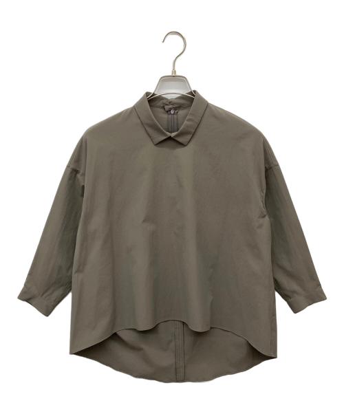 NO CONTROL AIR（ノーコントロールエアー）no control air (ノーコントロールエアー) ストレッチ マット タイプライター 襟付き プルオーバー/NC0507PO グレー サイズ:記載なしの古着・服飾アイテム