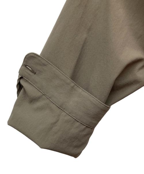 NO CONTROL AIR（ノーコントロールエアー）no control air (ノーコントロールエアー) ストレッチ マット タイプライター 襟付き プルオーバー/NC0507PO グレー サイズ:記載なしの古着・服飾アイテム