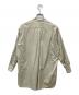 LENO (リノ) Pullover BAND COLLAR SHIRT/プルオーバーバンドカラーシャツ ベージュ：7000円