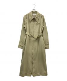 PUBLIC TOKYO（パブリックトウキョウ）の古着「24SS/ショルダータックシャツワンピ」｜ベージュ