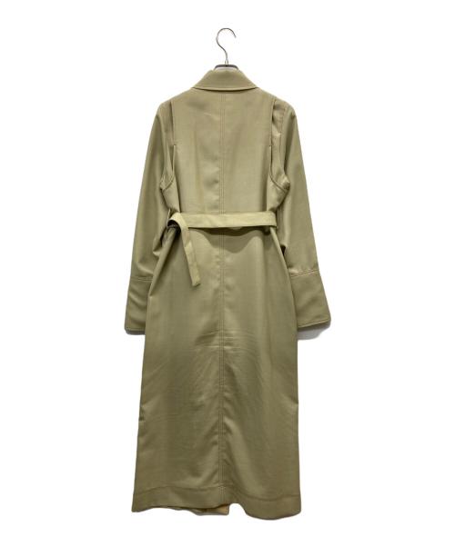 PUBLIC TOKYO（パブリックトウキョウ）PUBLIC TOKYO (パブリックトウキョウ) 24SS/ショルダータックシャツワンピ ベージュ サイズ:1の古着・服飾アイテム