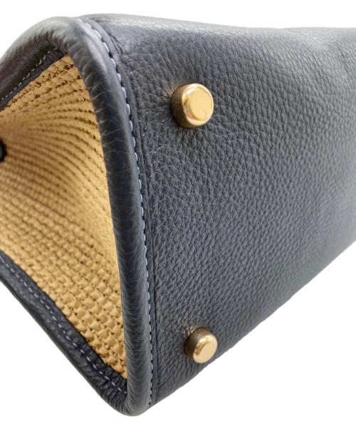 COACH（コーチ）COACH (コーチ) デンプシー キャリーオール ウィズ コーチ パッチ/2WAYバッグ/ショルダーバッグ ナチュラル×ネイビーの古着・服飾アイテム