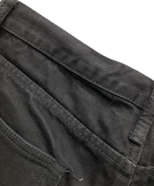 mnml（ミニマル）mnml (ミニマル) ダメージ加工デニムパンツ ブラック サイズ:32の古着・服飾アイテム