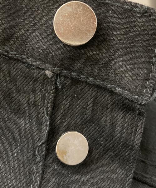 mnml（ミニマル）mnml (ミニマル) ダメージ加工デニムパンツ ブラック サイズ:32の古着・服飾アイテム