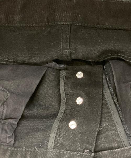 mnml（ミニマル）mnml (ミニマル) ダメージ加工デニムパンツ ブラック サイズ:32の古着・服飾アイテム