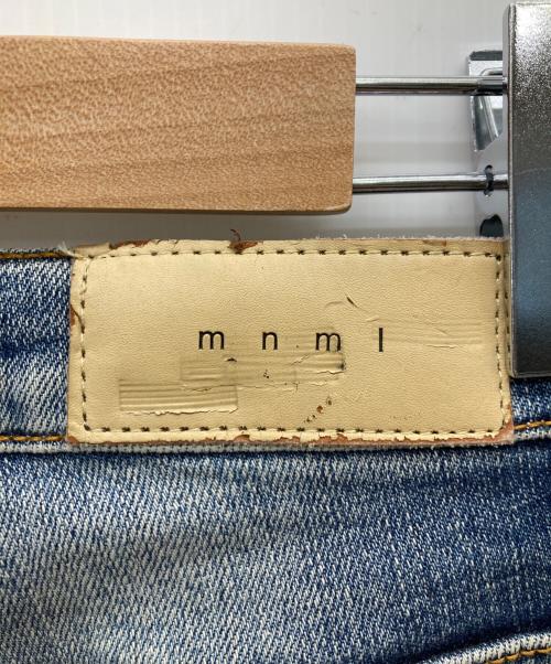 mnml（ミニマル）MNML (ミニマル) ダメージ加工デニムパンツ インディゴ サイズ:31の古着・服飾アイテム