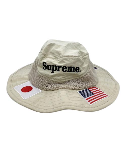 SUPREME（シュプリーム）Supreme (シュプリーム) 20SS Flags Boonie/ハット/バケットハット/サファリハット/フラッグ ベージュの古着・服飾アイテム
