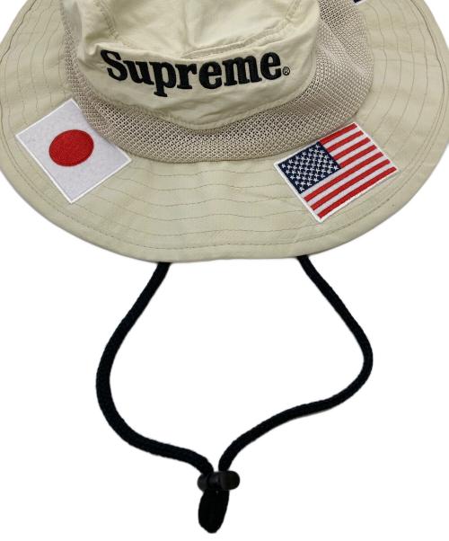 SUPREME（シュプリーム）Supreme (シュプリーム) 20SS Flags Boonie/ハット/バケットハット/サファリハット/フラッグ ベージュの古着・服飾アイテム
