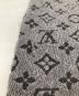 中古・古着 LOUIS VUITTON (ルイ ヴィトン) エシャルプ モノグラム クラシック ブラック×グレー：24000円