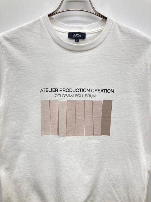 A.P.C.（アーペーセー）A.P.C. (アーペーセー) Franck Tシャツ ホワイト サイズ:Sの古着・服飾アイテム