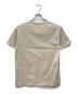 A.P.C. (アーペーセー) ミニロゴ刺繍ポケットTシャツ ベージュ サイズ:XS：4500円