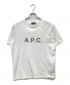 A.P.C.アーペーセー）の古着「ロゴTシャツ」｜ホワイト