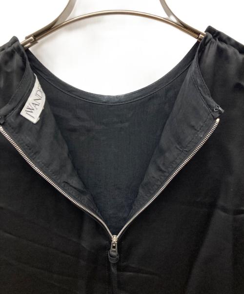 J.W.ANDERSON（ジェイダブリューアンダーソン）J.W.ANDERSON (ジェイダブリューアンダーソン) バックジップワンピース ブラック サイズ:34の古着・服飾アイテム