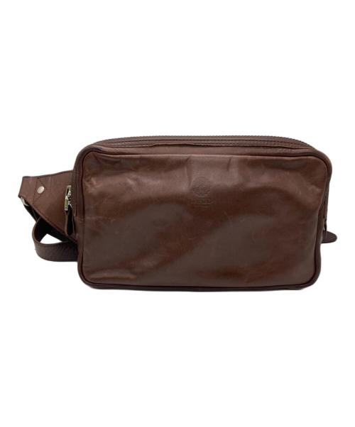GANZO（ガンゾ）GANZO (ガンゾ) SACCHETTO4 ボディバッグ/ショルダーバッグ ブラウンの古着・服飾アイテム