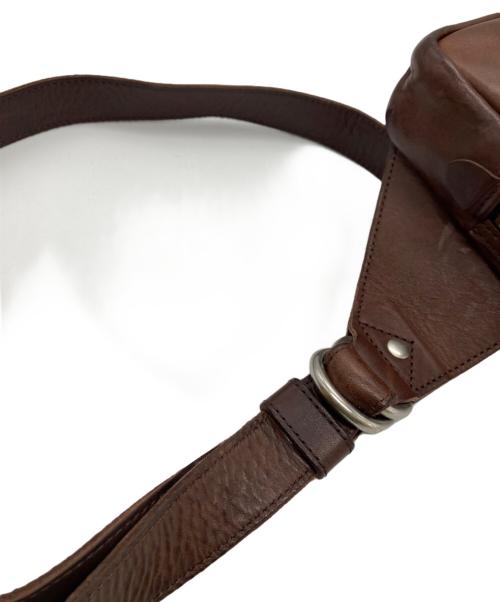 GANZO（ガンゾ）GANZO (ガンゾ) SACCHETTO4 ボディバッグ/ショルダーバッグ ブラウンの古着・服飾アイテム