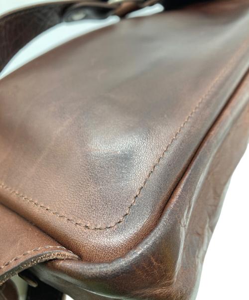 GANZO（ガンゾ）GANZO (ガンゾ) SACCHETTO4 ボディバッグ/ショルダーバッグ ブラウンの古着・服飾アイテム