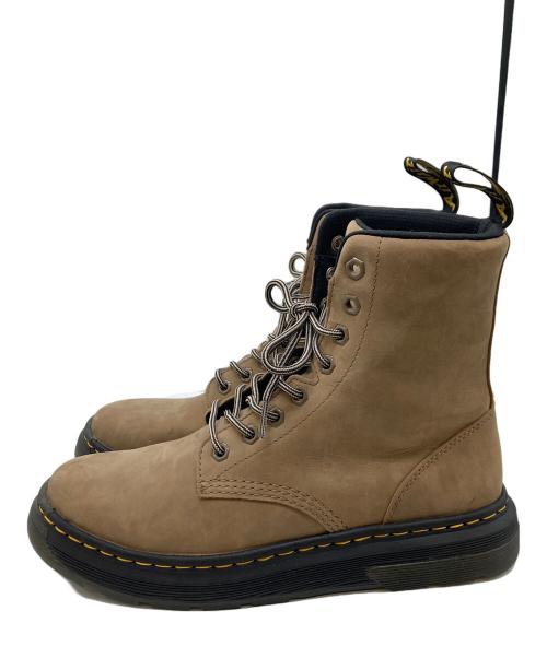 Dr.Martens（ドクターマーチン）Dr.Martens (ドクターマーチン) CREWSON/クルーソン/8ホールブーツ ベージュ サイズ:UK8の古着・服飾アイテム