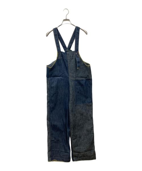 KAPITAL（キャピタル）KAPITAL (キャピタル) MOTTAINAI DENIM/HAPPYオーバーオール インディゴ サイズ:1の古着・服飾アイテム