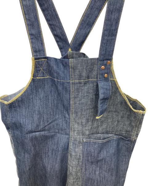 KAPITAL（キャピタル）KAPITAL (キャピタル) MOTTAINAI DENIM/HAPPYオーバーオール インディゴ サイズ:1の古着・服飾アイテム