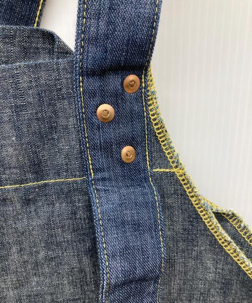 KAPITAL（キャピタル）KAPITAL (キャピタル) MOTTAINAI DENIM/HAPPYオーバーオール インディゴ サイズ:1の古着・服飾アイテム